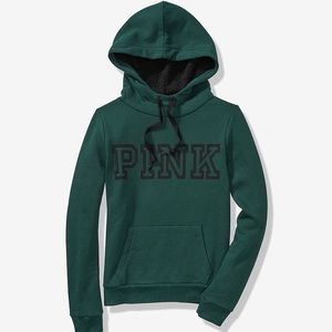 NWOT Green VS PINK Hoodie